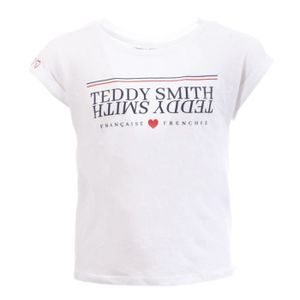 T-SHIRT T-shirt Blanc Fille Teddy Smith Trobali