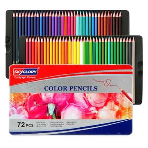 Trousse de 72 Crayons de Couleur Professionnel – Zenacolor