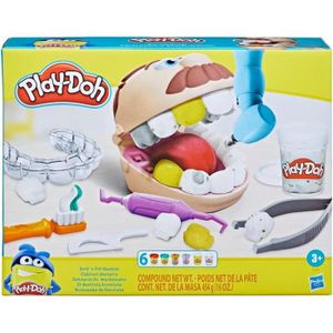 JEU DE PÂTE À MODELER Play-Doh Cabinet Dentaire pour Enfants avec 8 Pots