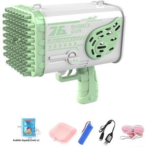 Bazooka-Pistolet à Bulles Électrique existent, 32 Trous, Machine à