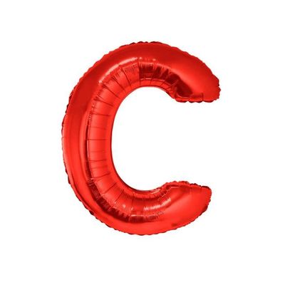 Ballon aluminium géant lettre A rouge 102 cm - Cdiscount Maison