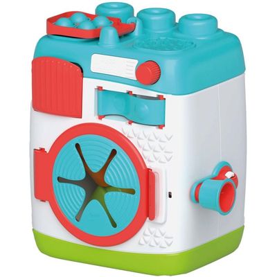 Jouet D'imitation Bébé Clementoni Soft Clemmy Machine à Laver Sensorielle Bébé 12 Mois+ - 6 Blocs Souples, Tambour Rotatif Et Pop-it Jouet D'imitation Bébé Clementoni Soft Clemmy Machine à Laver Sensorielle Bébé 12 Mois+ - 6 Blocs Souples, Tambour Rotatif Et Pop-it