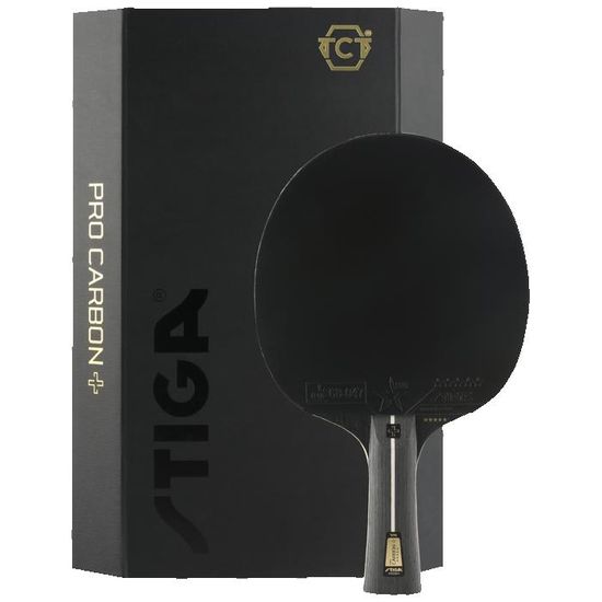 Raquette De Tennis De Table Tibhar Pro Blue Edition - Raquette ITTF Avec Revêtements Rapid Soft Et Game