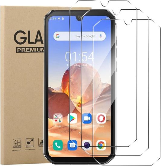 Pack De 3 Films De Protection D'écran AtFoliX Pour Blackview BV9900E - Antichoc Et Mat