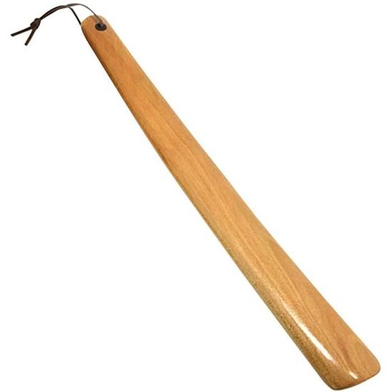 Chausse-pied En Bois Magnétique - Longueur 55 Cm - Fixation Murale - Pour Toutes Chaussures, Facile à Utiliser