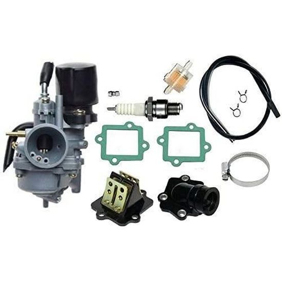 CARBURATEUR Pipe D'ADMISSION KIT Compatible with KEEWAY RY6 50 2T[225] -  Cdiscount Auto