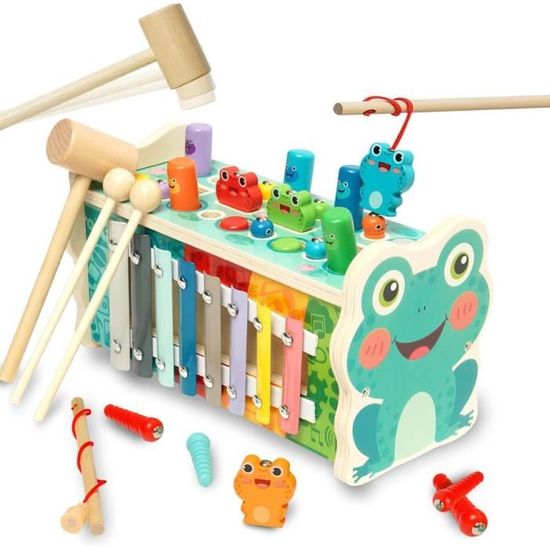 Siairo Jouet 5 En 1 Marteau Jeu Enfants Jouets Marteau Jeu