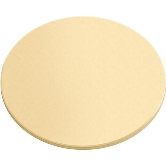 Pierre à Pizza En Cordiérite Ronde - Diamètre 28 Cm, Pour Four Et Barbecue, Cuisson Uniforme
