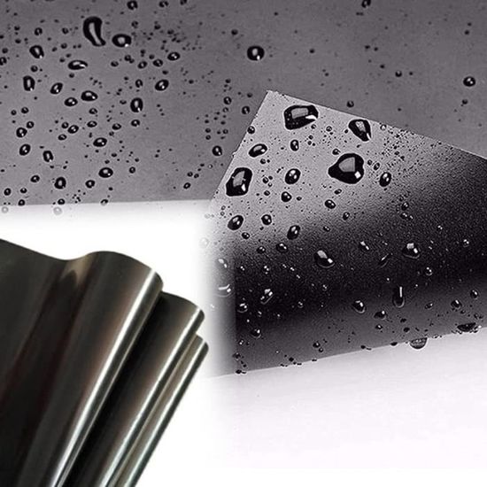 Bâche HDPE Pour Bassin Extérieur – Revêtement Étang Imperméable, Résistant & Découpable (3x6m / 9.8x19.7ft)