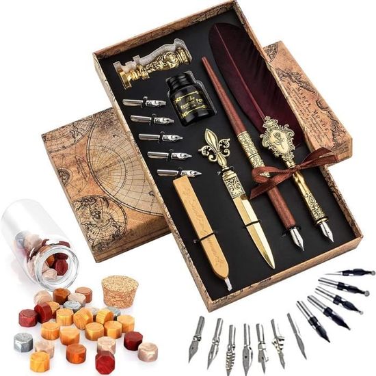 Lot De Stylos Et Crayons CROSS - Finition Chrome Satiné - Pointe Bille Encre Noire - Neuf
