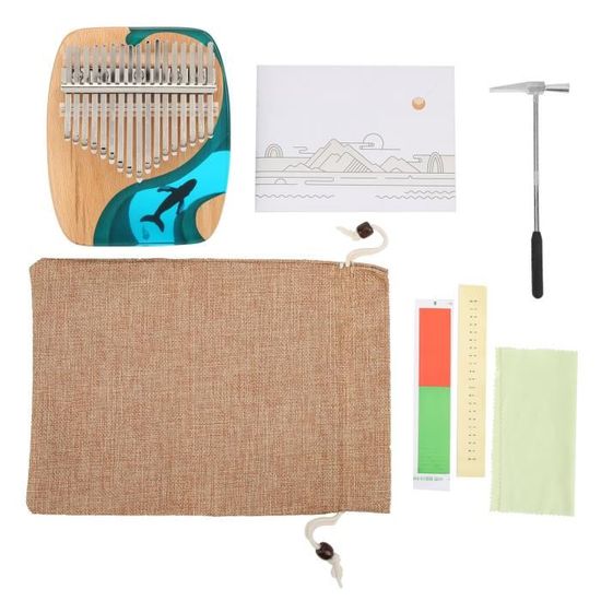 Autocollants Notes Kalimba HEALLILY - 5 Sets Pour Débutants, Apprentissage Musical