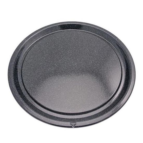 Plateau Tournant Verre Pour Micro-Ondes 24.5 Cm - Pièce De Remplacement Avec Anneau Rotatif