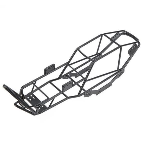 Carrosserie RC 1:14 HS14322 – Coque Camion PVC Bleu/Orange Avec LED, Pièce Détachée Robuste