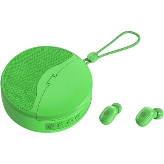 Pochette Granule VERTE Pour écouteurs Ou Casque MP3 - Neuf