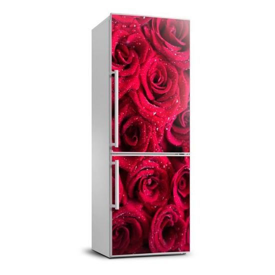 Tulup Autocollant 60x180 Pour Réfrigérateur - Fruits Et Fleurs