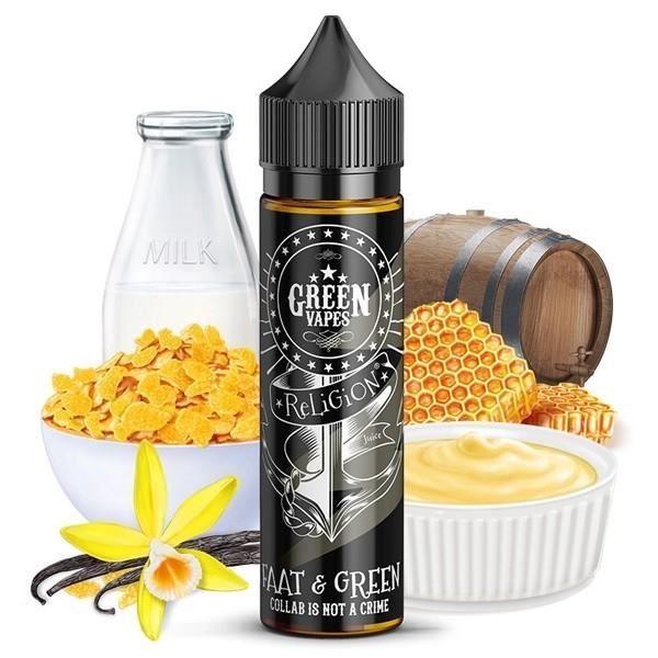 Faat green 50ml - religion juice x green vapes - Sans Tabac - Sans Nicotine 