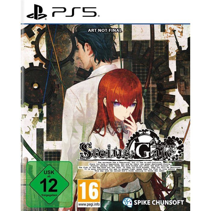 Steins Gate Re : Boot PS5 - vue 3