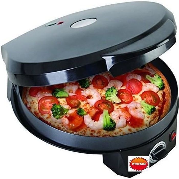 CUISEUR MULTICUISEUR FOUR A PIZZA, TARTE, CRÊPIÈRE, GRILL POÊLE ELECTRIQUE