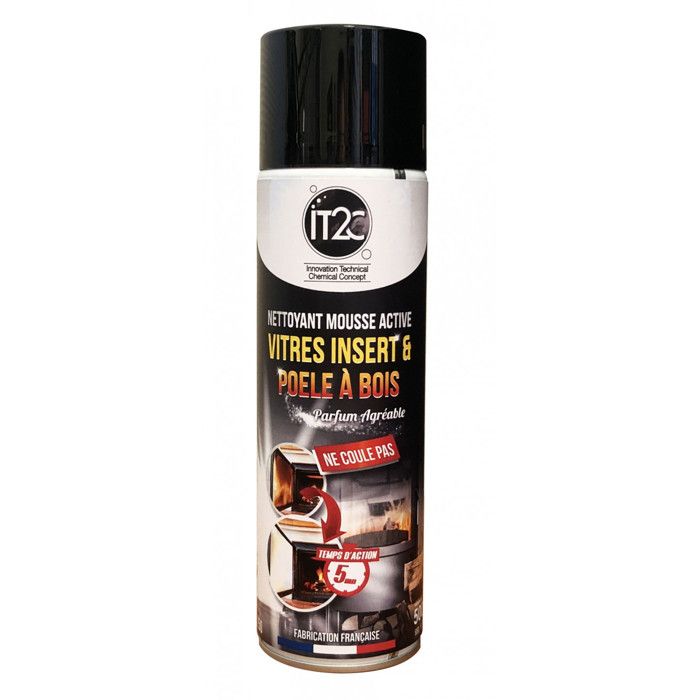 NETTOYANT VITRES INSERTS ET POELES AEROSOL 500ML