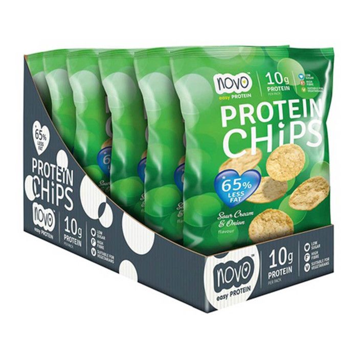 Boîte protein chips (6X30g) Sour Cream et Onion
