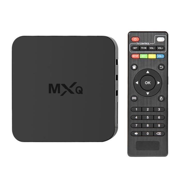 MXQ Smart TV Box - Téléviseur réseau IPTV Wi-Fi Quad-Core WiFi 1.2GHz Android WYK55396