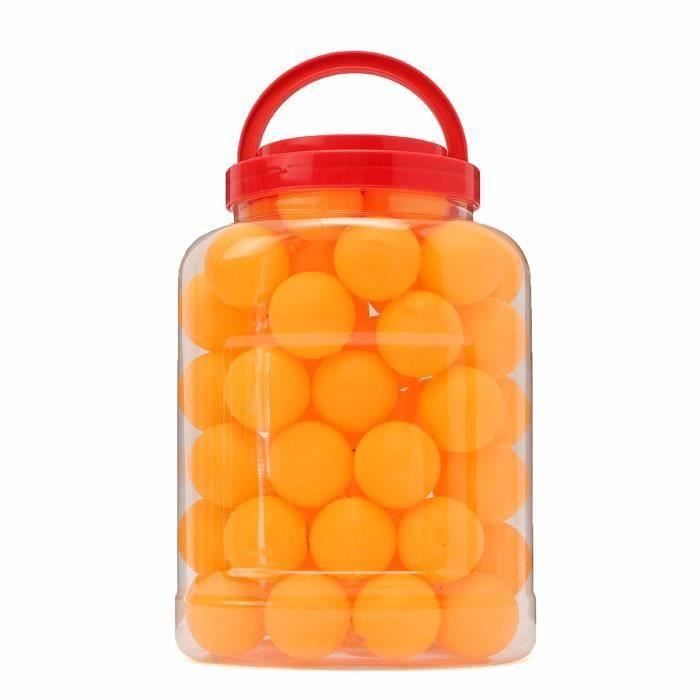 lot de 60Pcs Balle de Ping Pong Tennis Table Pour Enfant sport jouet noel jaune @KK