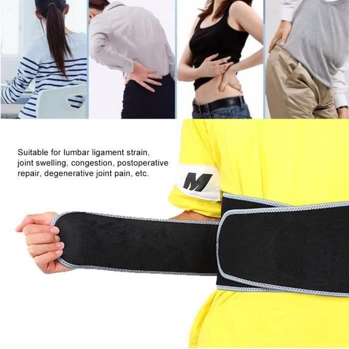 Ceinture lombaire Soutien à la taille respirant sport taille unisexe ajustable Fitness taille L taille-CHE