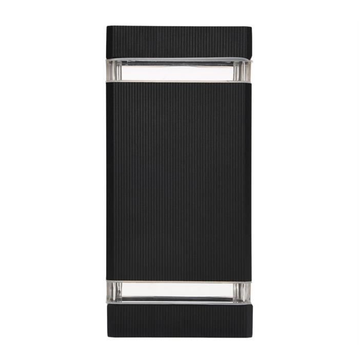 VBESTLIFE Down Applique murale LED 1pc Double Up and Down Applique Murale Intérieur Extérieur Maison Chambre Décor Lampe LED