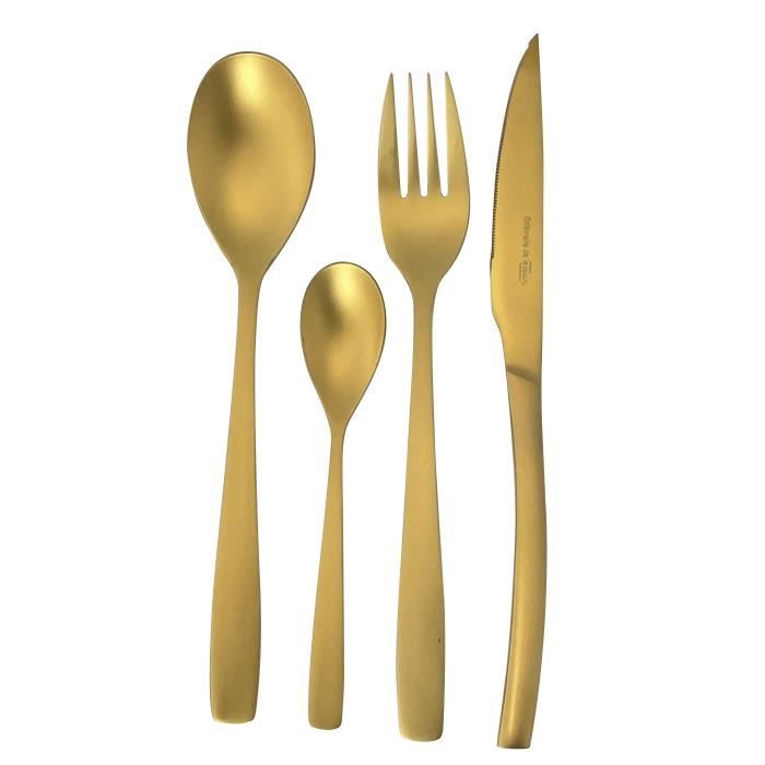 COUVERTS CARAT 3 MM MENAGERE 24 PCS - ARTS DE TABLES