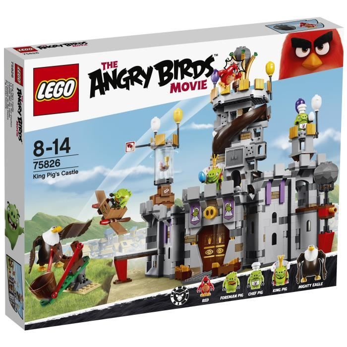 LEGO® Angry Birds™ 75826 Le Château du Roi Cochon