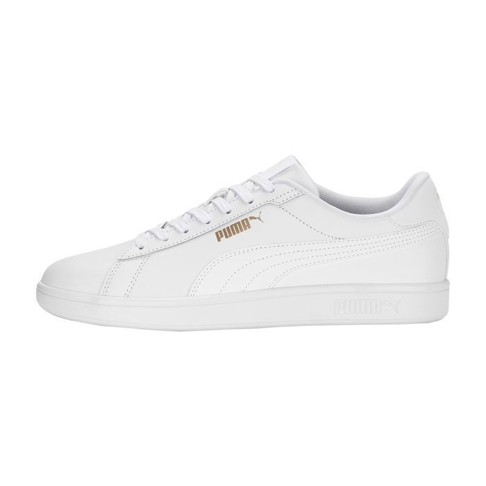 Puma Smash 3.0 L Chaussures pour Homme 390987-01 Blanc