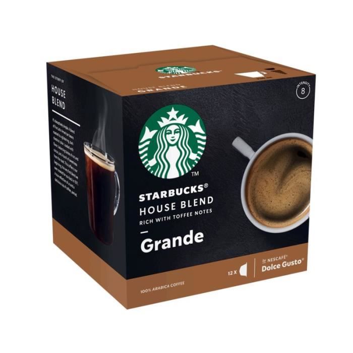 STARBUCKS Café Dolce Gusto House Blend - 12 capsules - 102 g