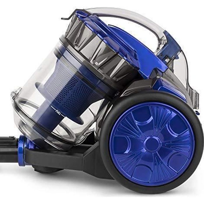 Wëasy Aspirateur Sans Sac Multicyclonique traineau WS14, 2L, Filtre HEPA, Silencieux, Puissant, Pratique, pour tapis, moquettes et s