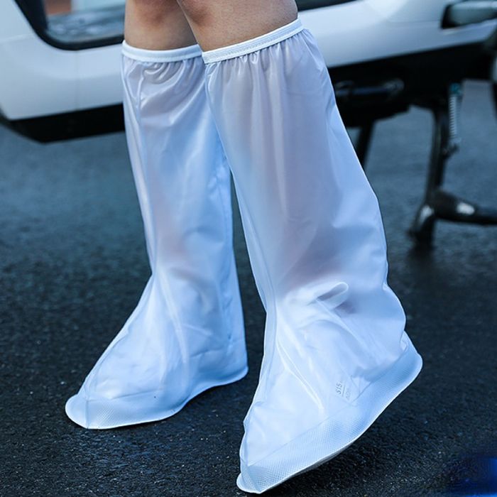 ComfiTime - Sur-chaussures De Pluie Réutilisables Pour Vélo - Noires, Taille L