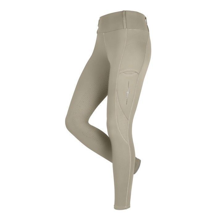 TATIANE DE FREITAS - Culotte De Bain Taille Haute Sunset Kaki Rose