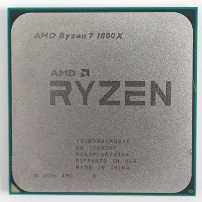 Processeur AMD Ryzen 7 1800X 14nm SocketAM4 36GHz 95W - Amd