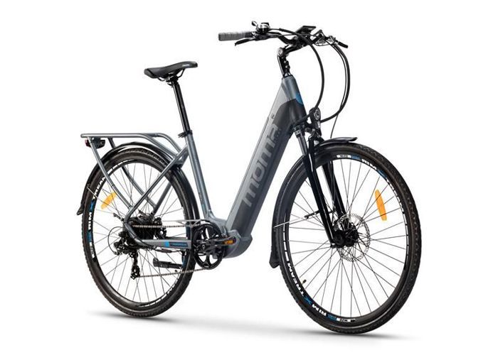 Moma Bikes - Vélo de Ville Electrique 28 PRO - Semi-Rigide - Bat. 48V 13Ah - Auton. Max 120km - 7 vitesses - Reconditionné - Moma Bikes