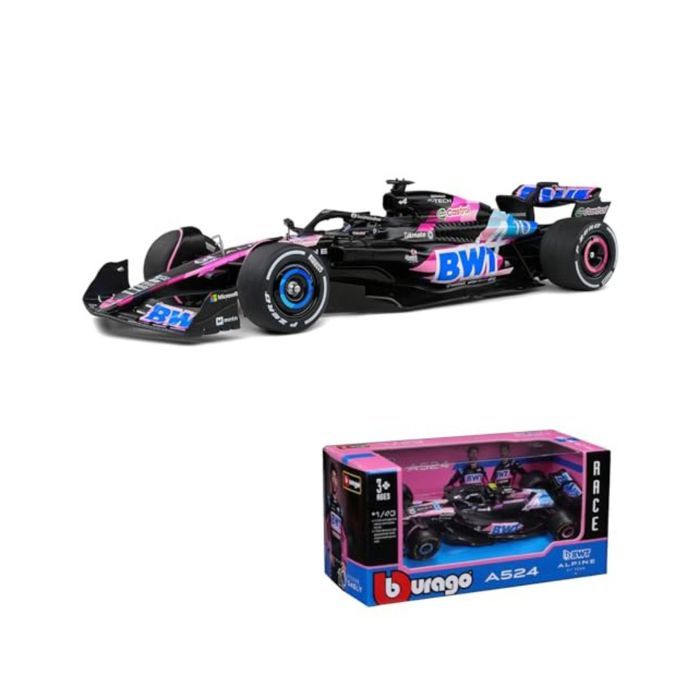 Bburago 2024 1 : 43 GP Japonês Alpine A524 F1 BWT Pierre Gasley # 10 Ferrari SF24 Redbull RB20 F%c3%b3rmula 1 Fia Liga Ve%c3%adcul I.729920899
