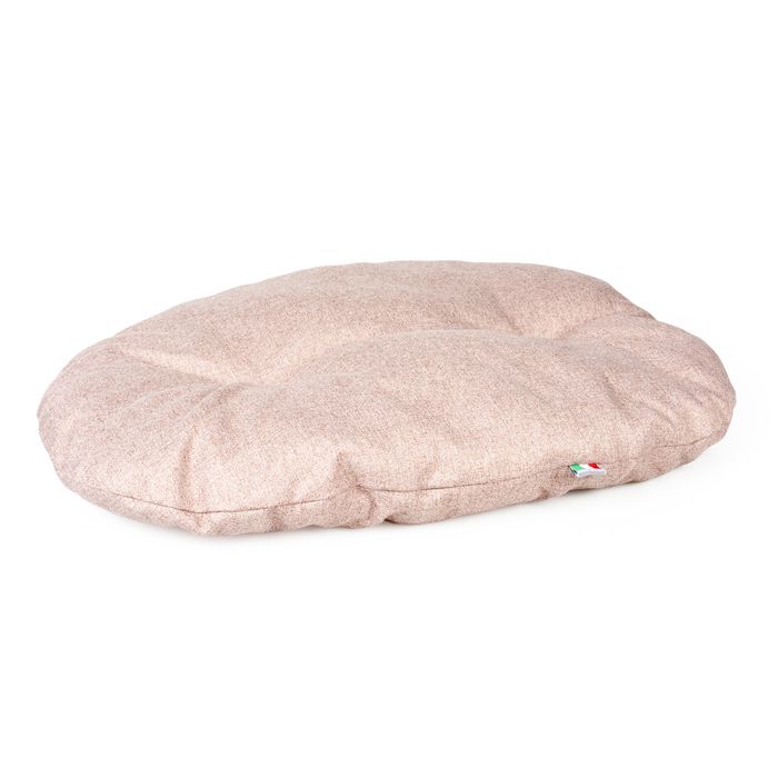 Coussin pour chien ovale Duvoplus Royal - Rose - 90x65x11 cm