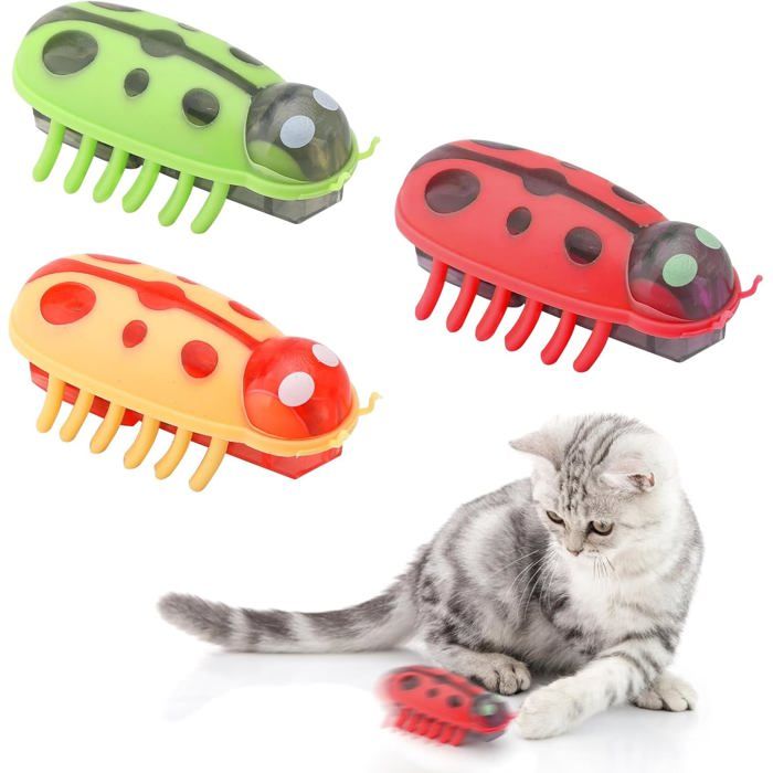 3 Pièces Jouet Électrique Pour Chats Jouet Souris Cafard Jeu Jouet Pour Chats Kitten Jeu Amusant Dinsectes Jouet 3 Pièces Jouet Électrique Pour Chats Jouet Souris Cafard Jeu Jouet Pour Chats Kitten Jeu Amusant Dinsectes Jouet