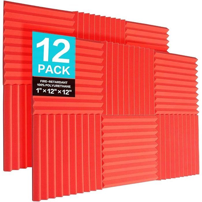 4 Pièces Panneau Acoustique Mural Mousse Disolation Phonique Acoustique Bass Traps Coin Bloc 4 Pièces Panneau Acoustique Mural Mousse Disolation Phonique Acoustique Bass Traps Coin Bloc
