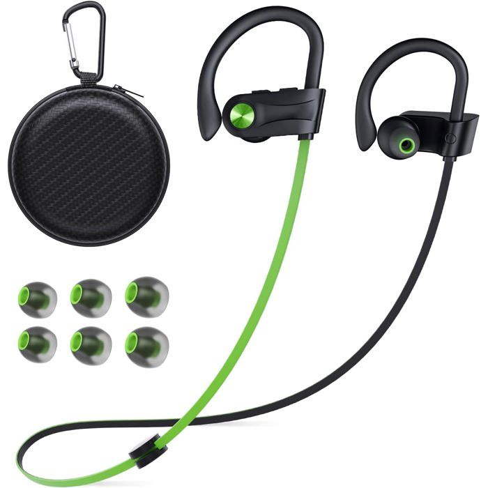Tiksounds Ecouteurs Bluetooth sans Fil Sport, Écouteurs Bluetooth 5.2