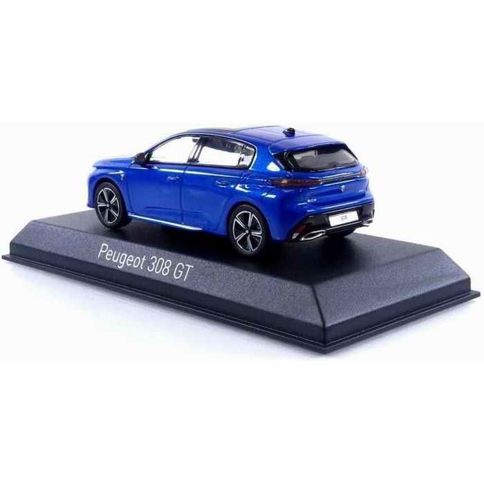 NOREV Peugeot 308 GT 2021 – Miniature 1/43 Bleu Vertigo – Modèle Statique Collection