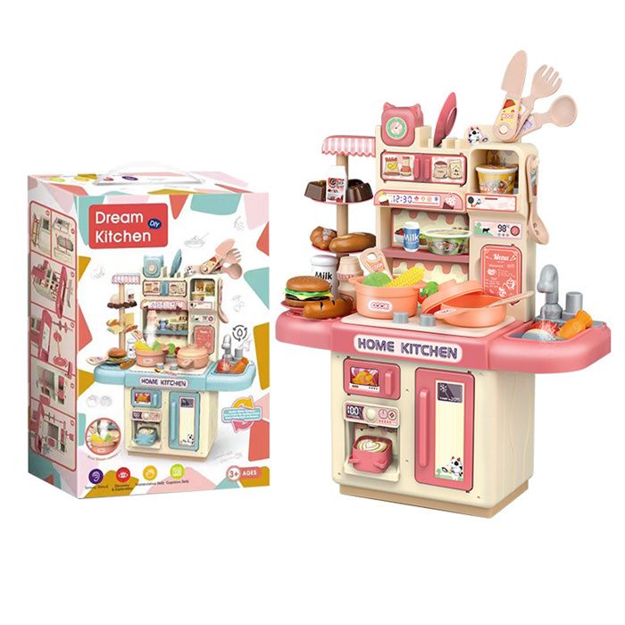Cuisine enfant jeu de cuisine avec eau - Onwind - courante et cuisinière électronique à induction cadeaux éducatifs pour filles de