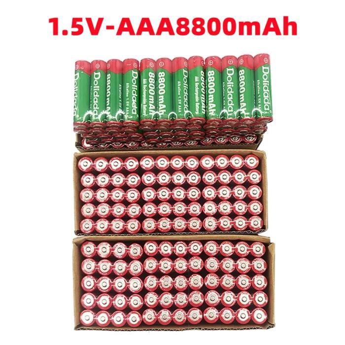 12 piècesPile alcaline aste de grande capacité, pile AAA,