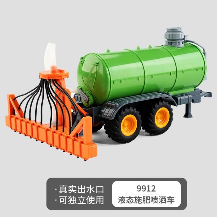 Toyland Moissonneuse-batteuse RC 31 Cm – Lumières, Son, Fumée – 2 Têtes De Récolte – Échelle 1:24