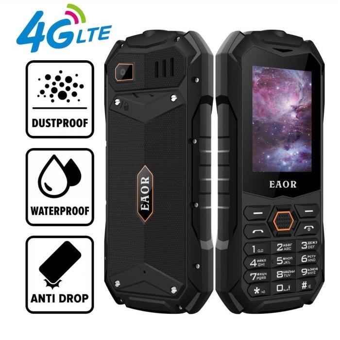 SMARTPHONE Téléphone portable 4 cartes SIM à la résistance automatique de  chocs 16g de téléphone portable style-EU Plug 3 - Cdiscount Téléphonie