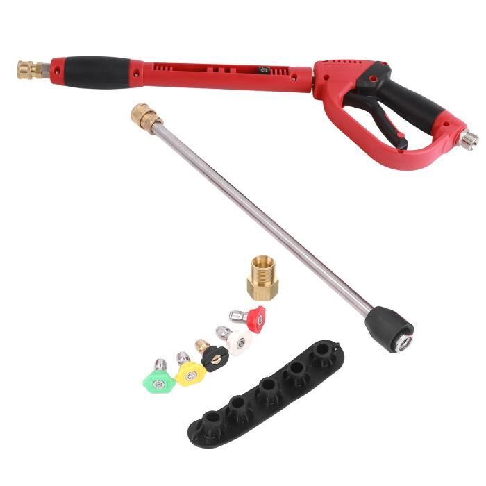 Rallonge Filetée M22/14 Pour Nettoyeur Haute Pression - Acier Inoxydable, Pour Raccorder Accessoires (brosse, Canon à Mousse)