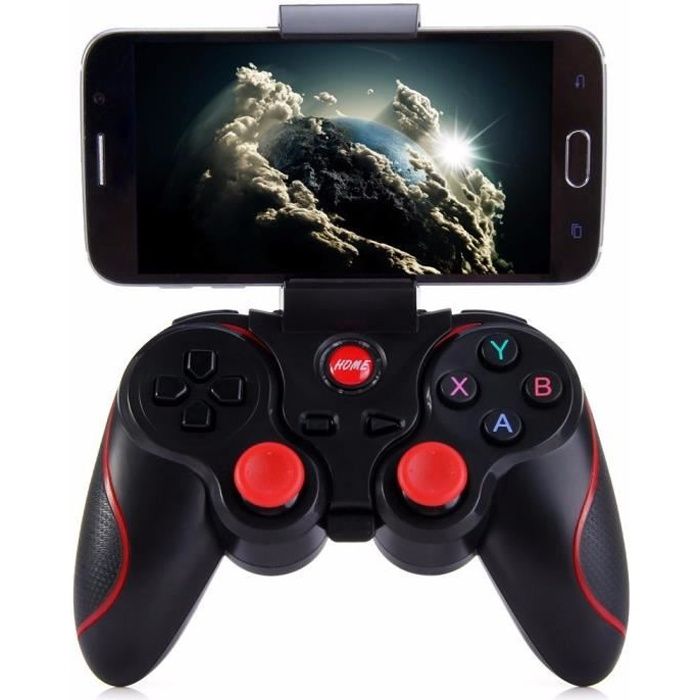 Je montre comment configurer la manette sans fil à bluetooth et jouer à  tous les jeux sur Android 