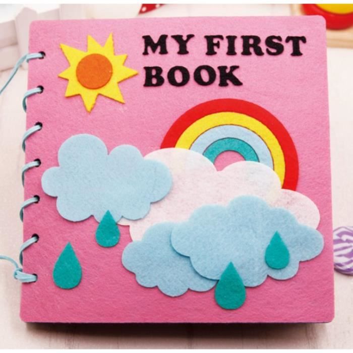 Quiet Book 3D En Feutre – Livre D’Éveil Pour Bébé De 1 à 6 Ans, Apprentissage Des Compétences De Vie, Jouet Éducatif Sensoriel